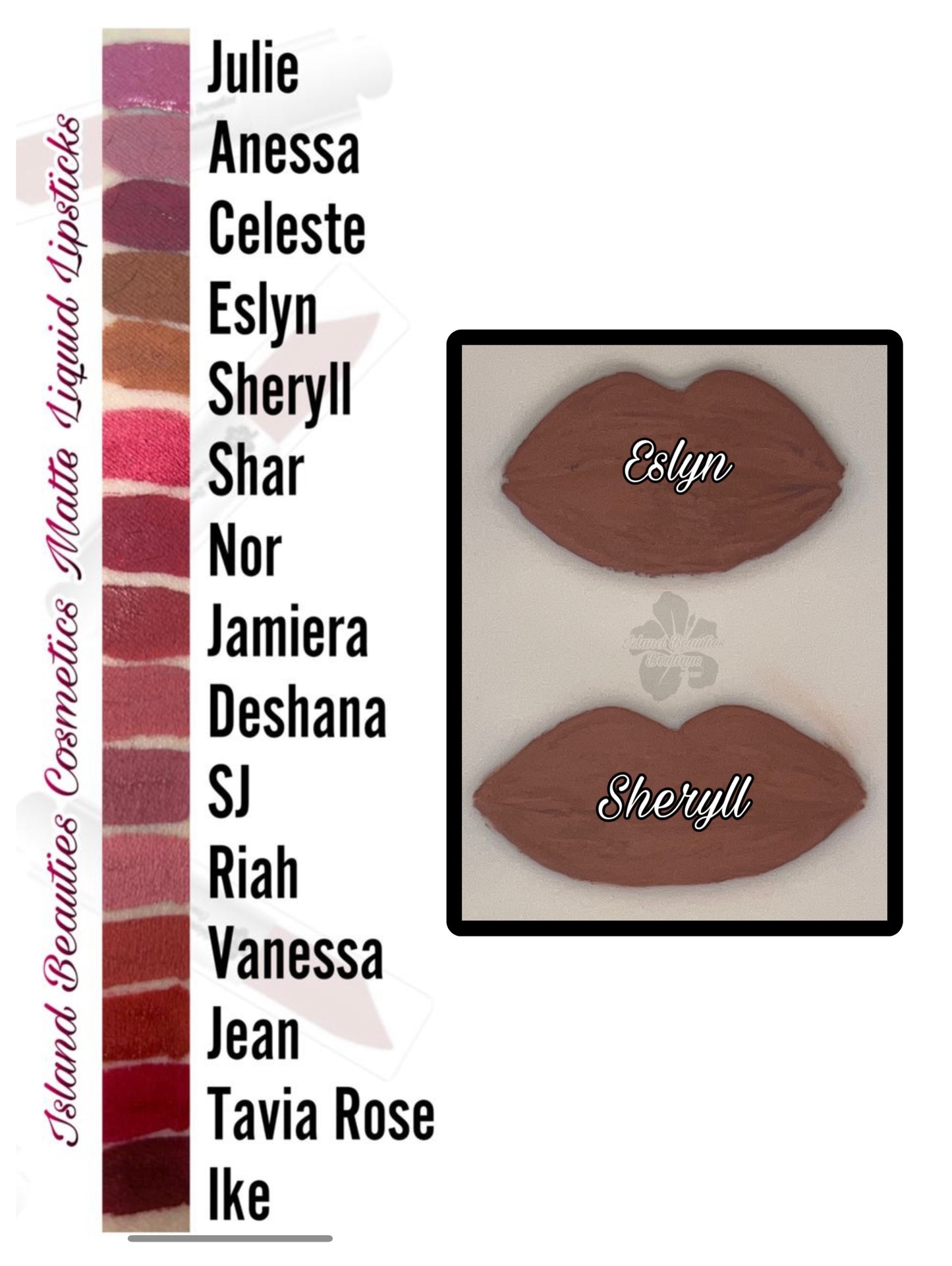 Brown Matte Liquid Lipsticks