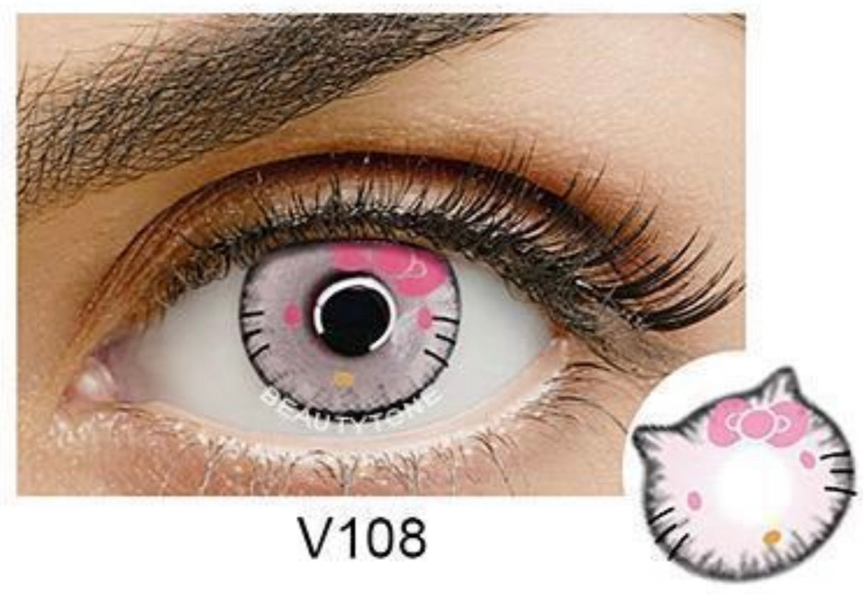 "Hello Kitty" Contact Lenses