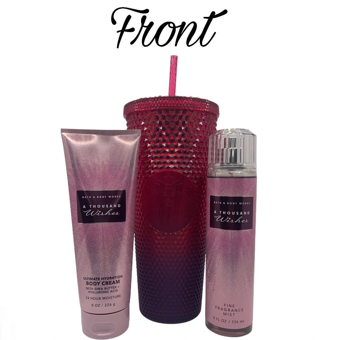 Starbucks Studded Walt Disney World Tumbler w/ Free B & B Set