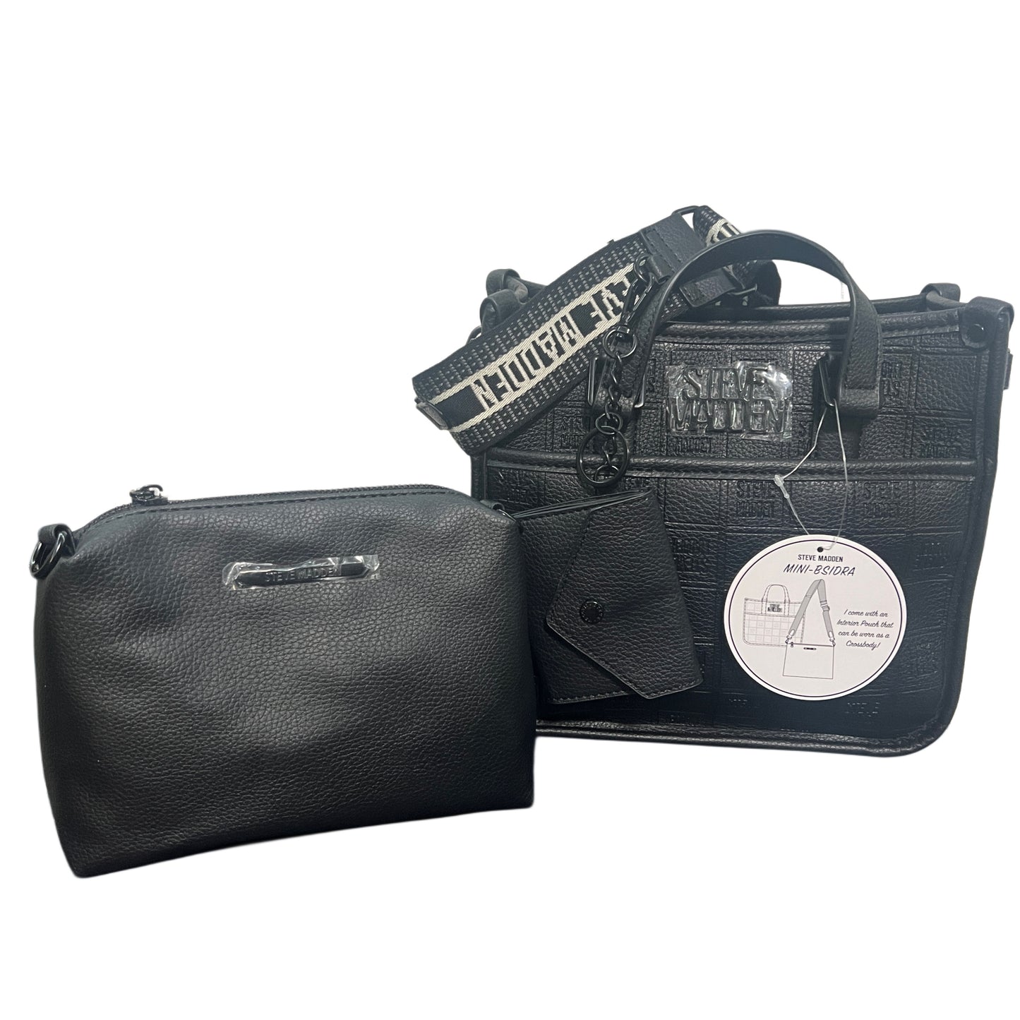Steve Madden 3 Pc Bsidria Mini Crossbody Tote