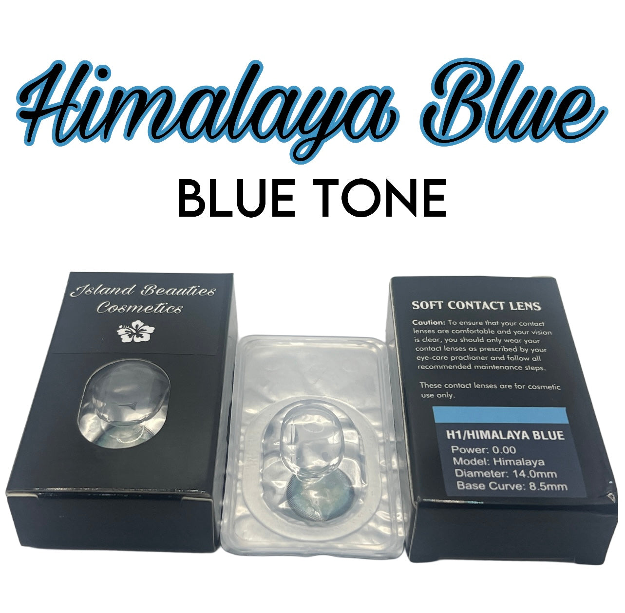 "Himalaya Blue" Contact Lenses