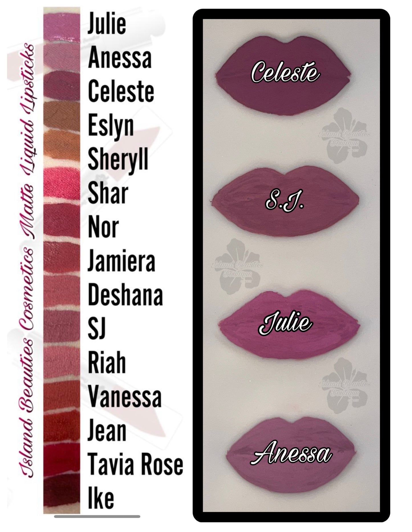 Purple Matte Liquid Lipsticks