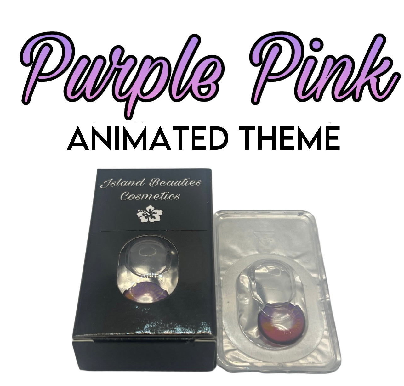 "Purple Pink" Contact Lenses