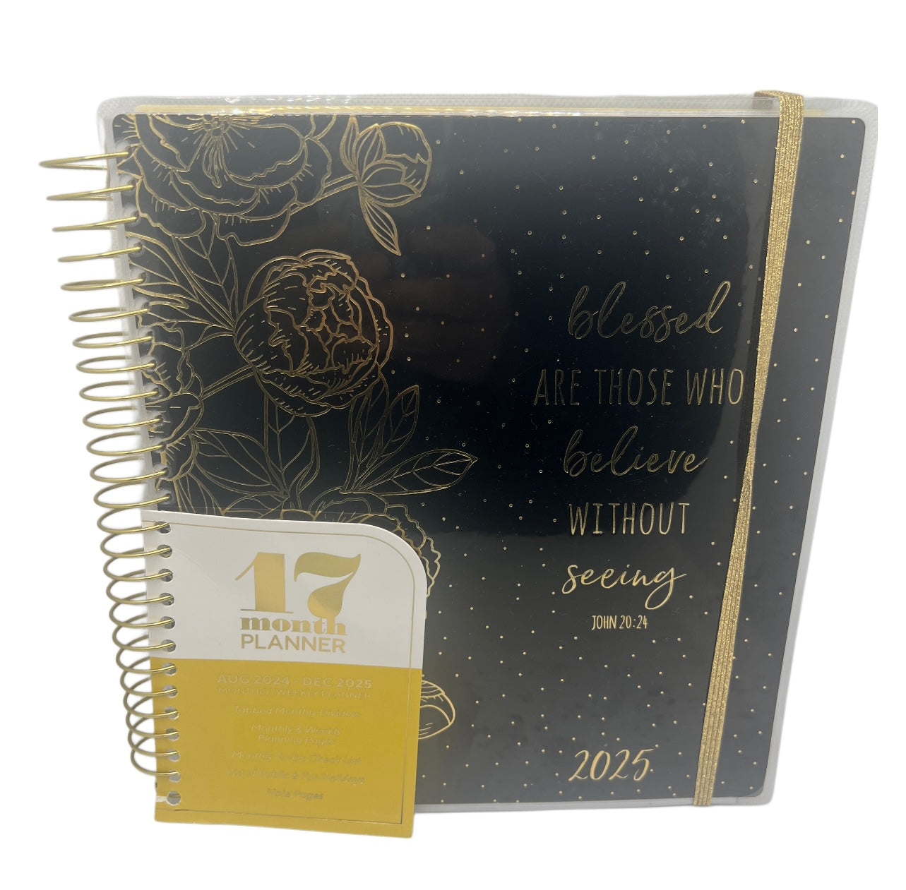 Aug 2024 - Dec 2025 Planner 9" x 8"