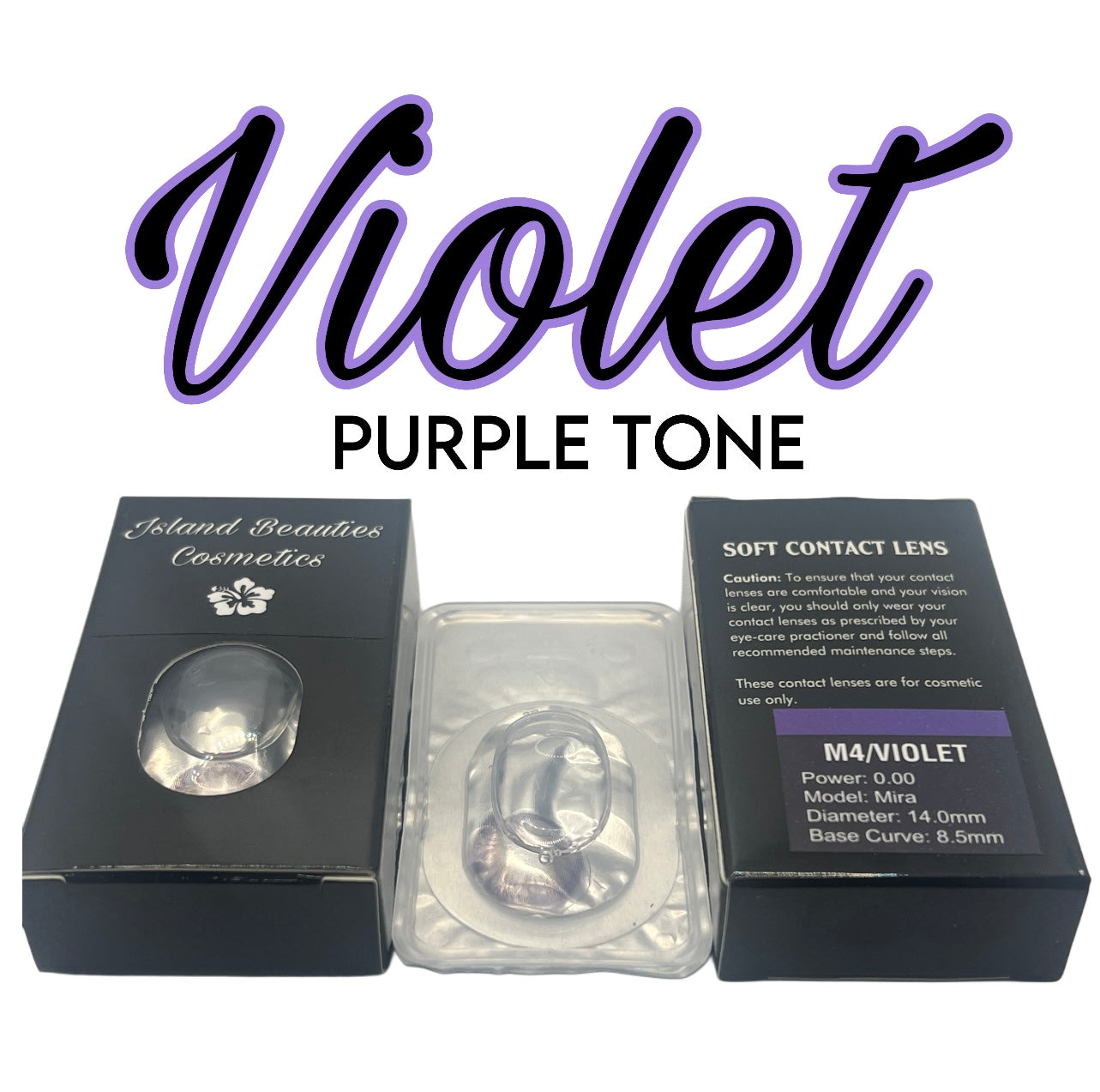 "Violet" Contact Lenses