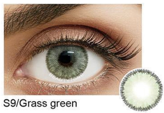 "Grass Green" Contact Lenses