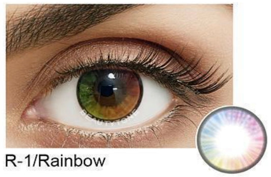 "Rainbow" Contact Lenses